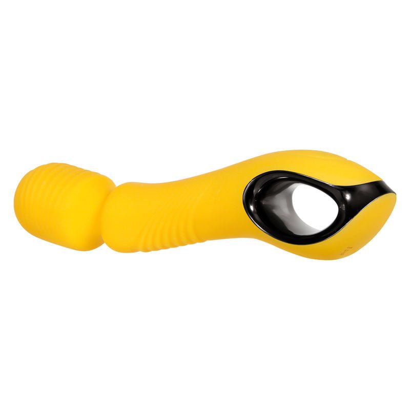 Evolved - buttercup - vibrating wand - Product top view  | Flirtybay.com.au